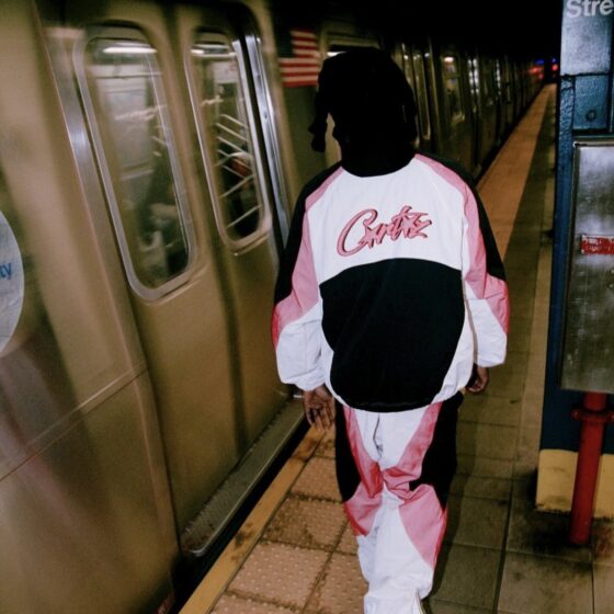 Corteiz Vertigo Shuku Jacket Black/Red