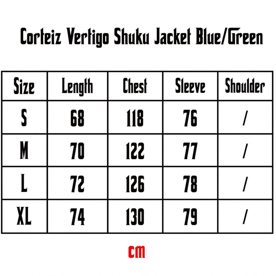 Corteiz Vertigo Shuku Jacket Blue/Green