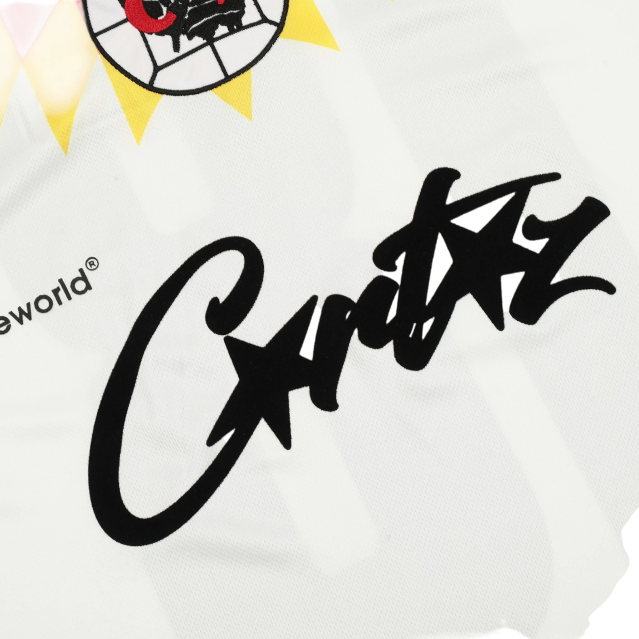 Corteiz Club RTW Football Jersey Tee White