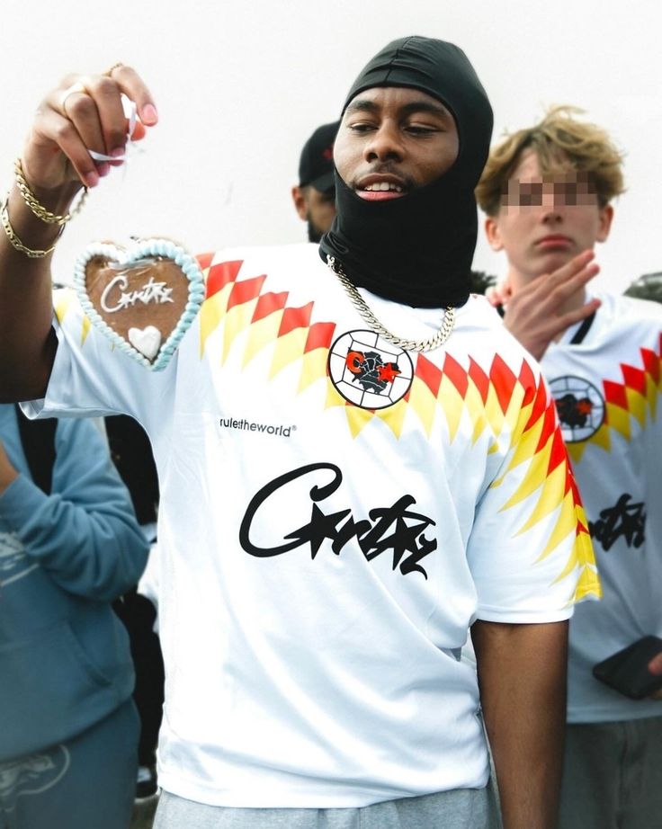 Corteiz Club RTW Football Jersey Tee White