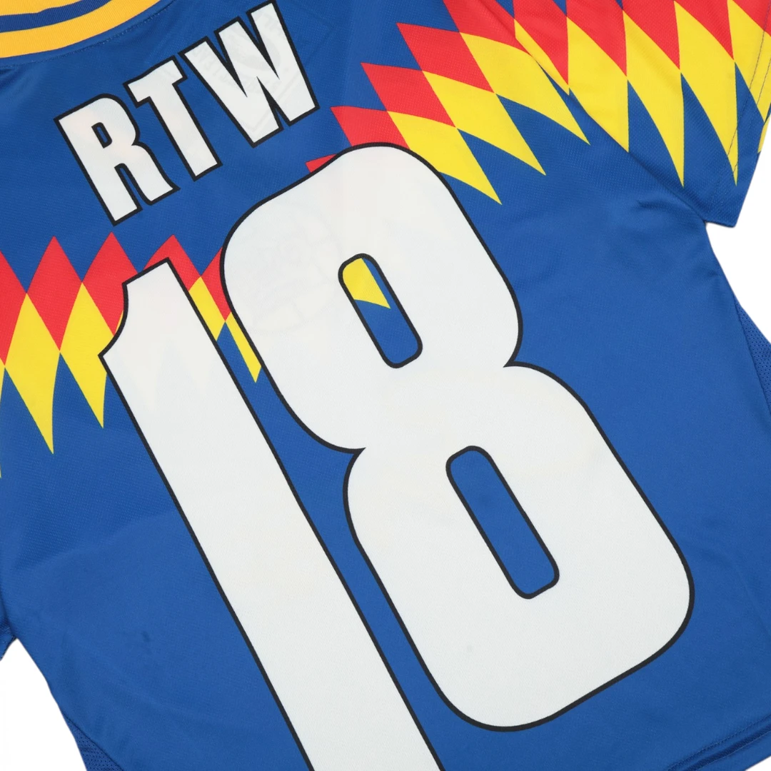 Corteiz RTW Club America Colombia Jersey – Blue