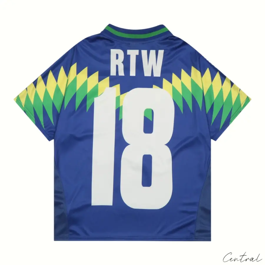 Corteiz RTW Club America Brasil Jersey – Blue