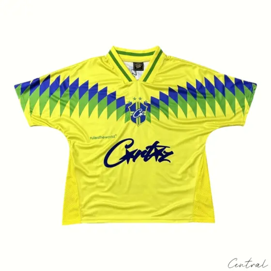 Corteiz Club America Brazil Jersey Yellow