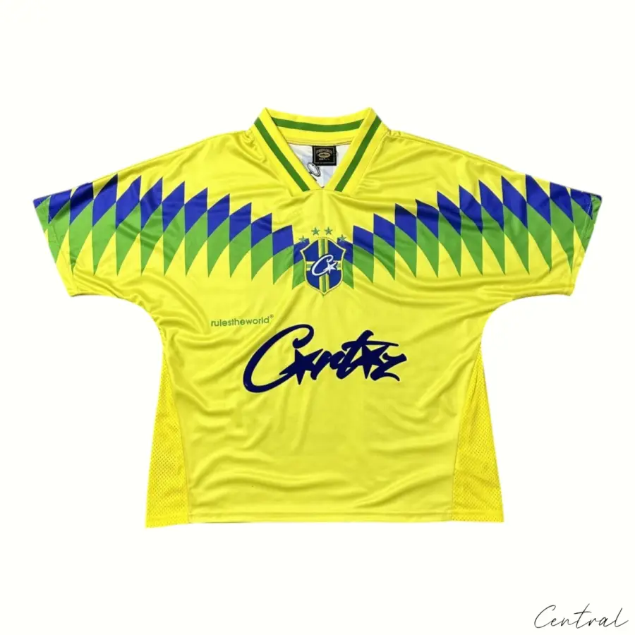 Corteiz Club America Brazil Jersey Yellow