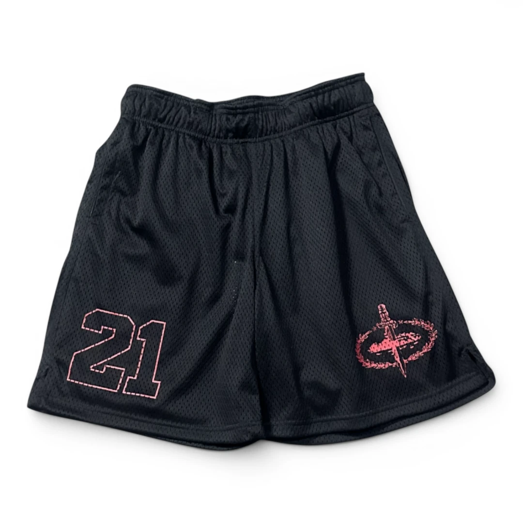 Corteiz x Slaughter Gang 21 Savage Mesh Shorts