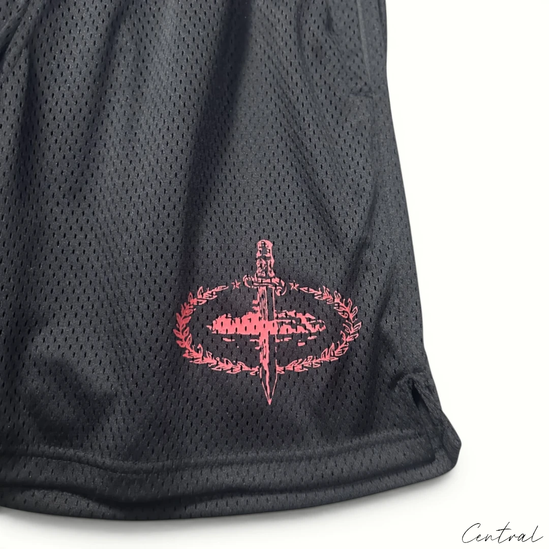 Corteiz x Slaughter Gang 21 Savage Mesh Shorts