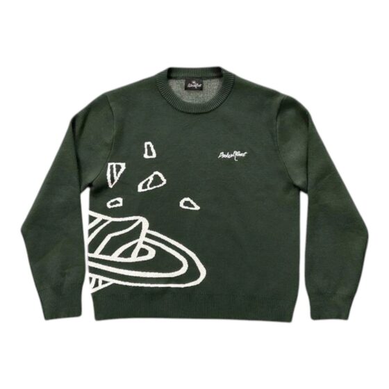Broken Planet Knit Sweater - taobao-942937453523 - Green