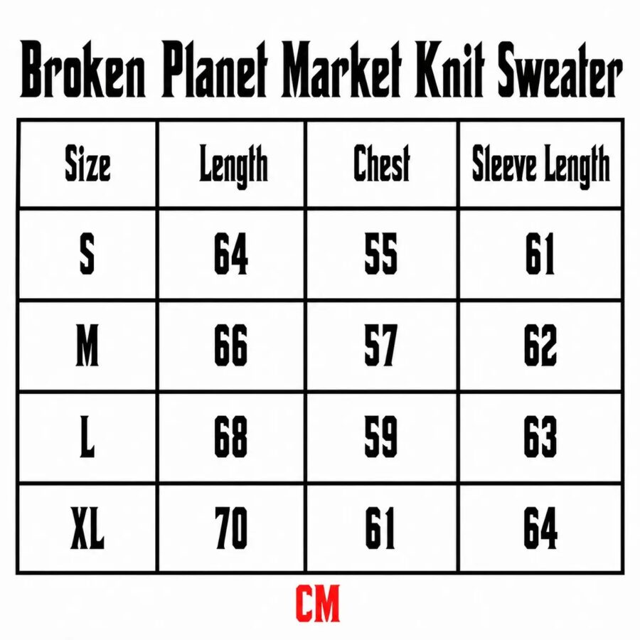 Broken Planet Knit Sweater - taobao-942937453523 - Green