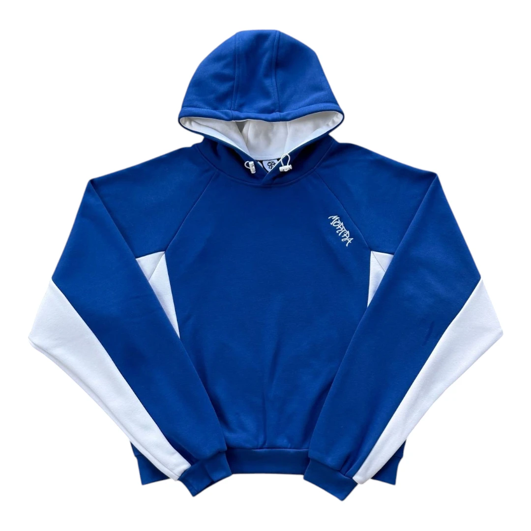 Mertra Hoodie - Hoodie Colorful blue and white
