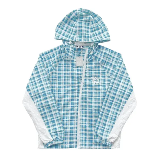 Mertra Hoodie - blue and white