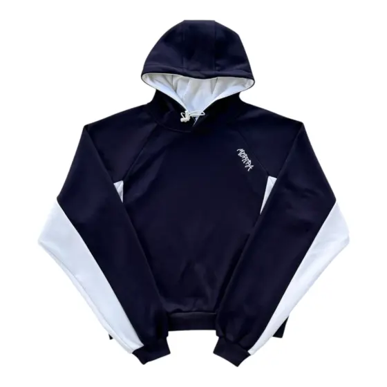 Mertra Hoodie - Navy White