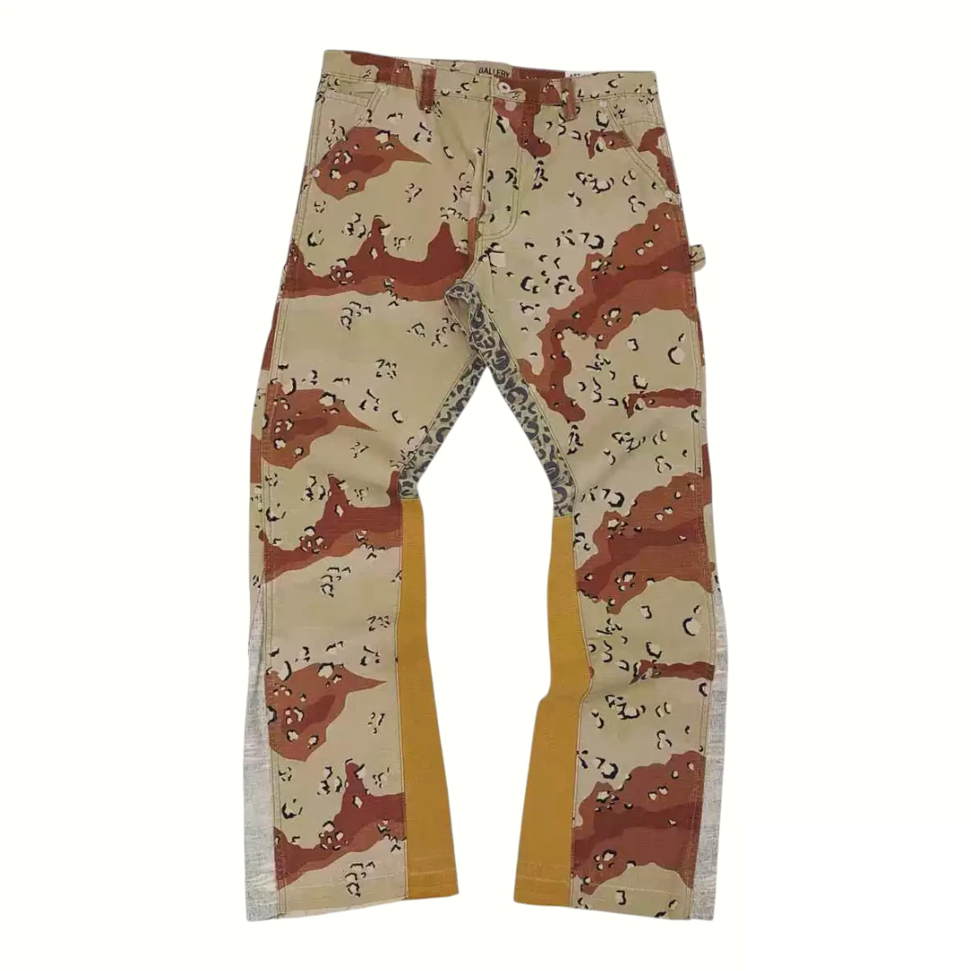 Gallery Dept LA Flare Cargo Pants - Desert Camo