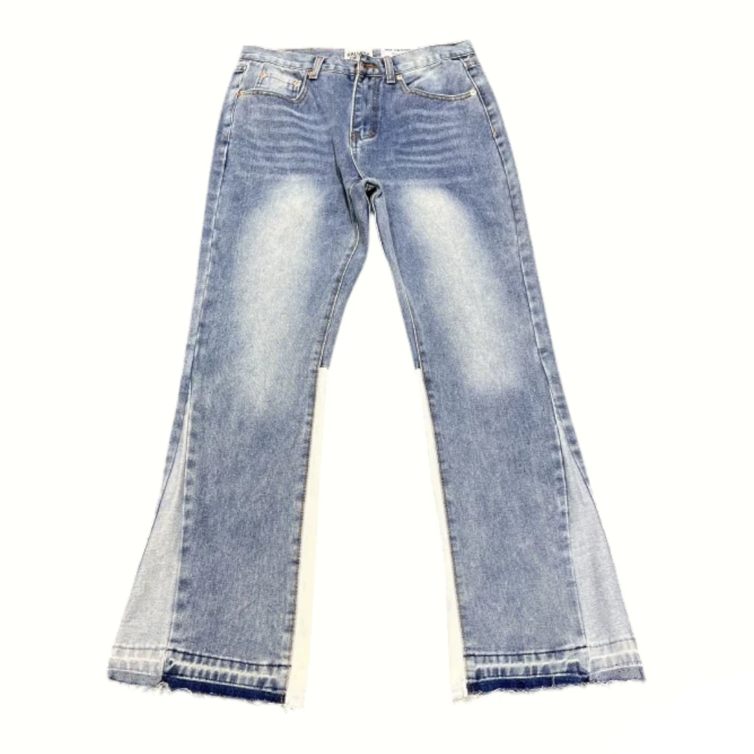 Gallery Dept. Split Flare Denim Jeans – Light Blue