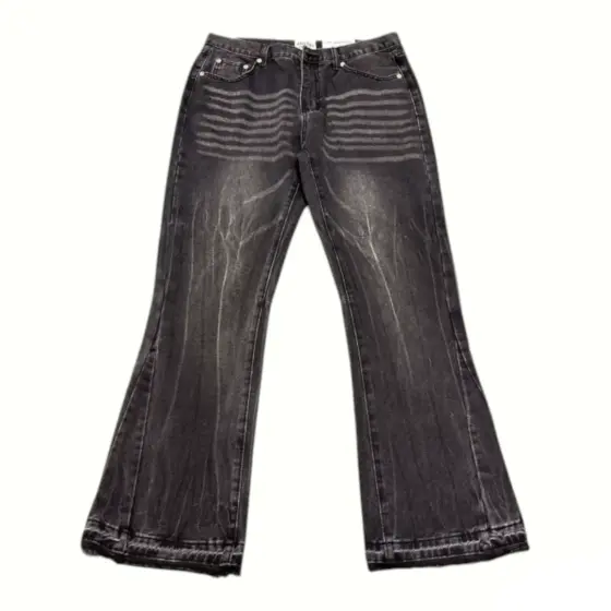 Gallery Dept. Split Flare Denim Jeans – Black