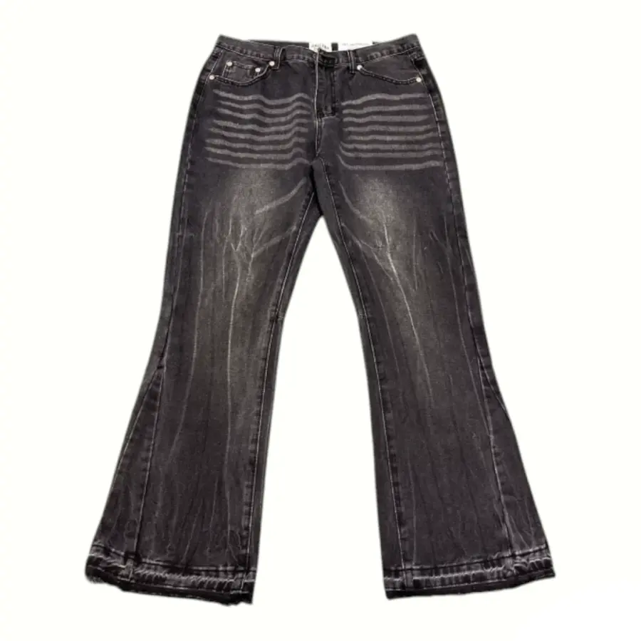 Gallery Dept. Split Flare Denim Jeans – Black