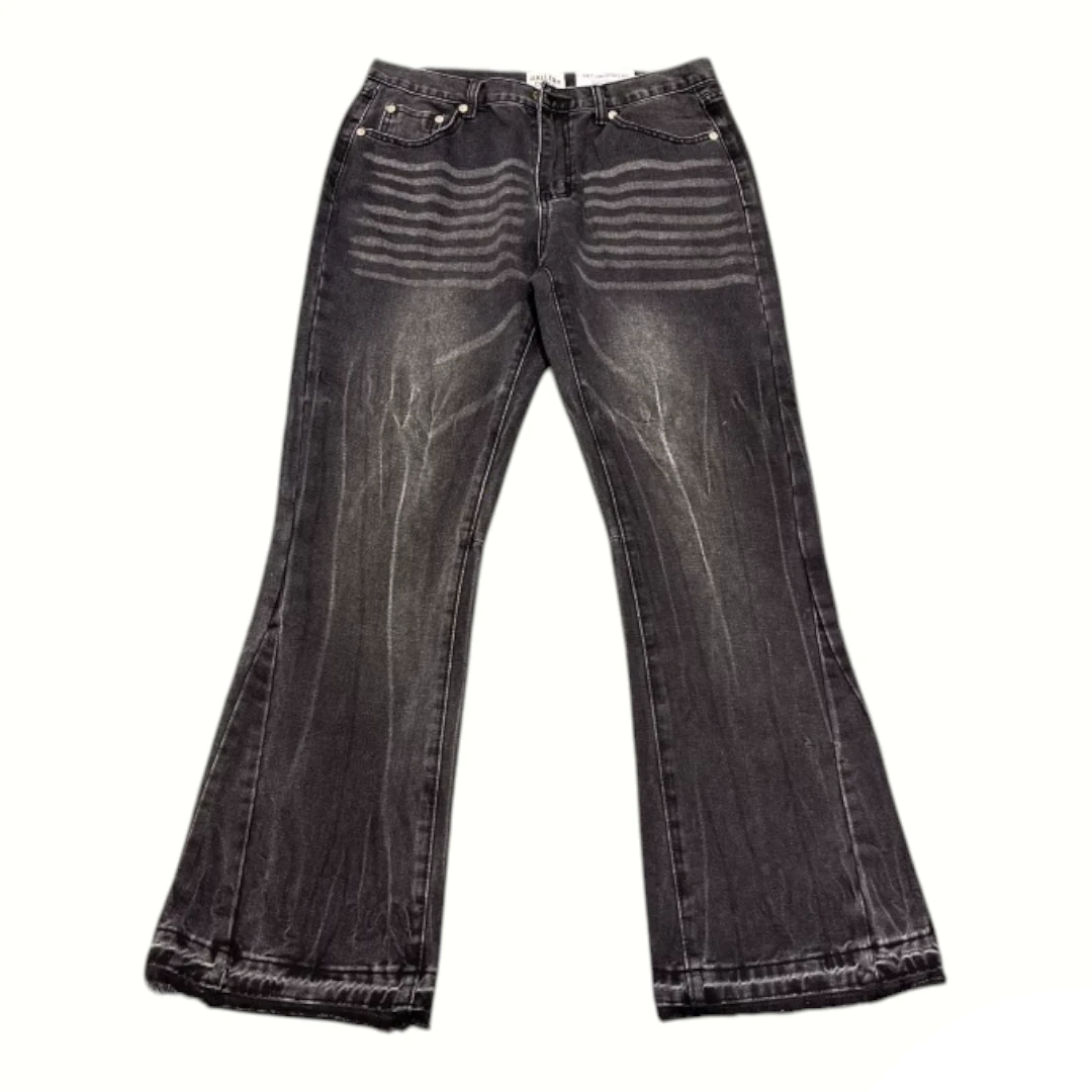 Gallery Dept. Split Flare Denim Jeans – Black