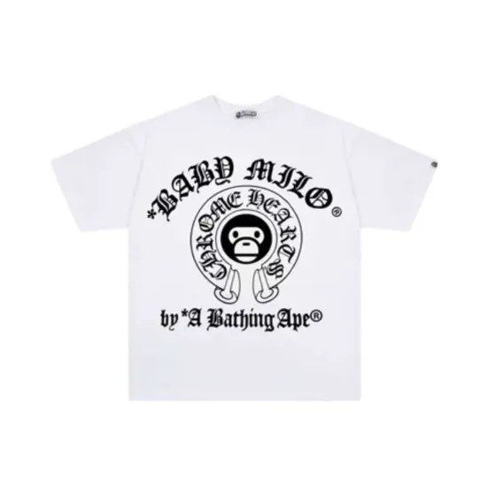 BAPE x Chrome Hearts - White