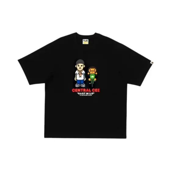 BAPE x Spotify x Central Cee Bax Milo Relaxed Fit Tee - Black