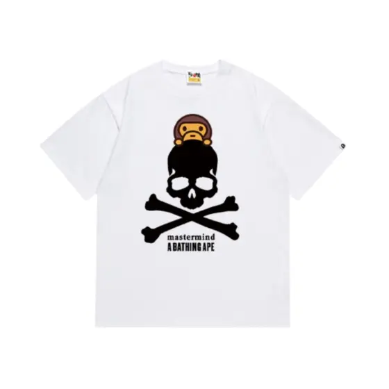 BAPE x MMJ Baby Milo Tee - white