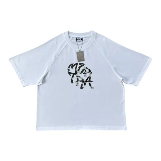 Mertra tshirt - M01 green camouflage white