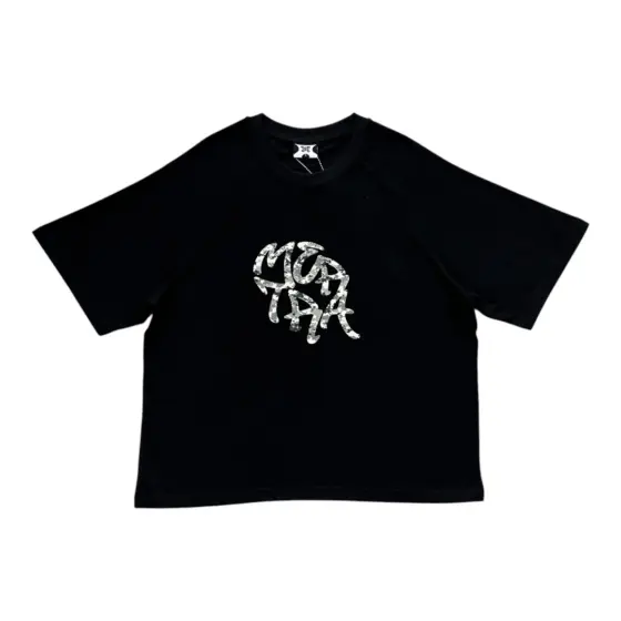 Mertra tshirt - M01 Gray camouflage black