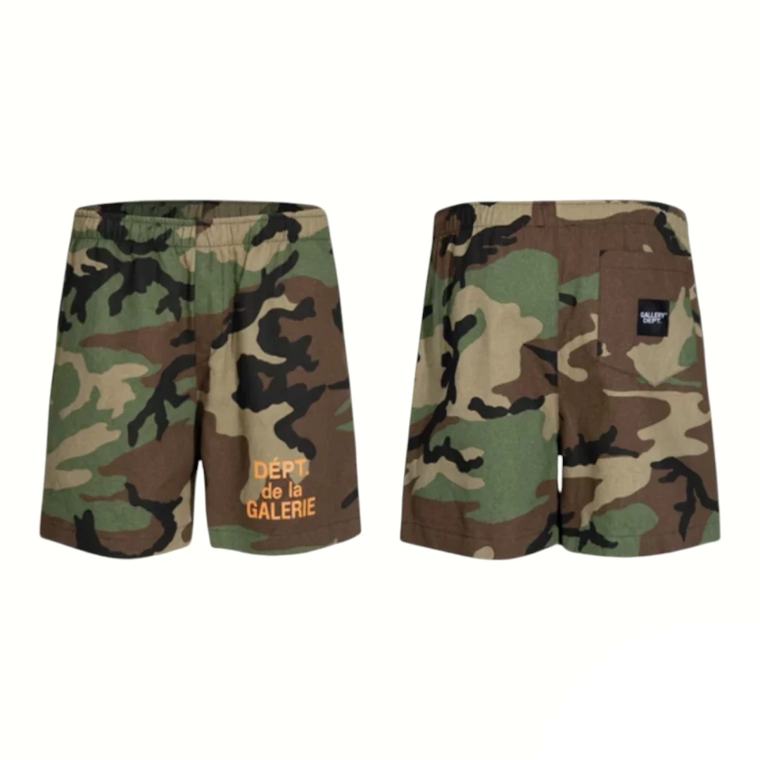 Gallery Dept. camouflage shorts