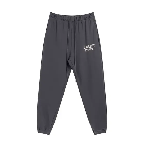 Gallery Dept. English Logo Sweatpant - Dark Grey