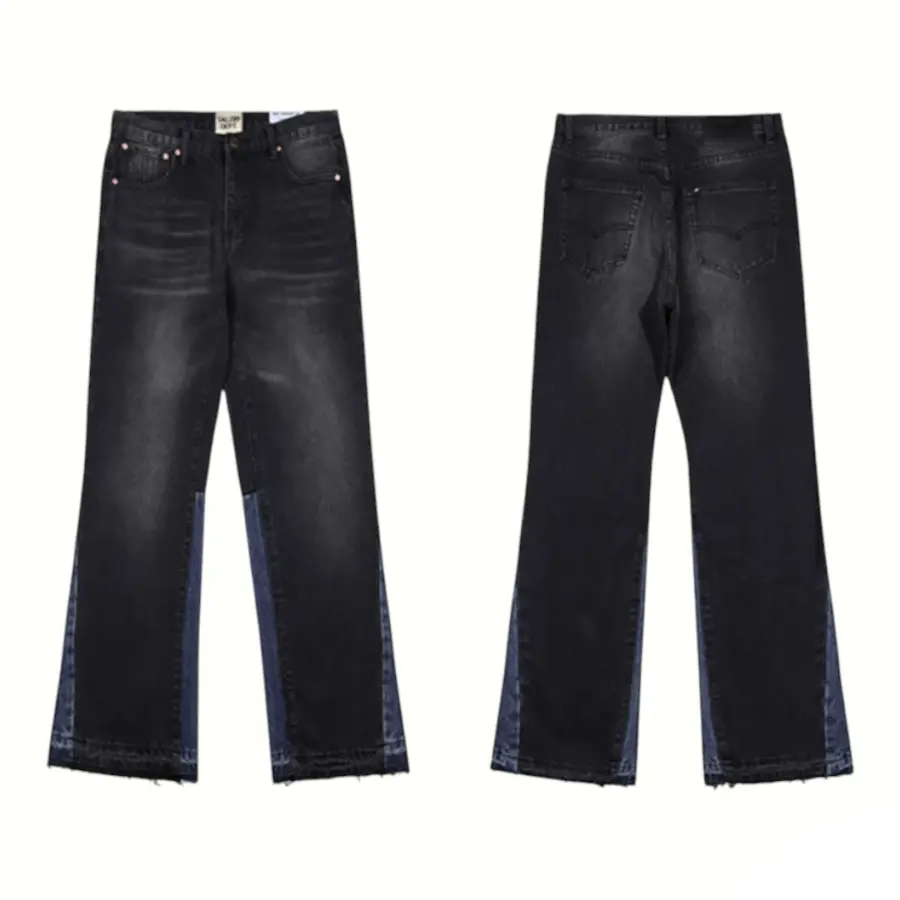 Gallery Dept. Flared Denim Jeans - Black / Blue