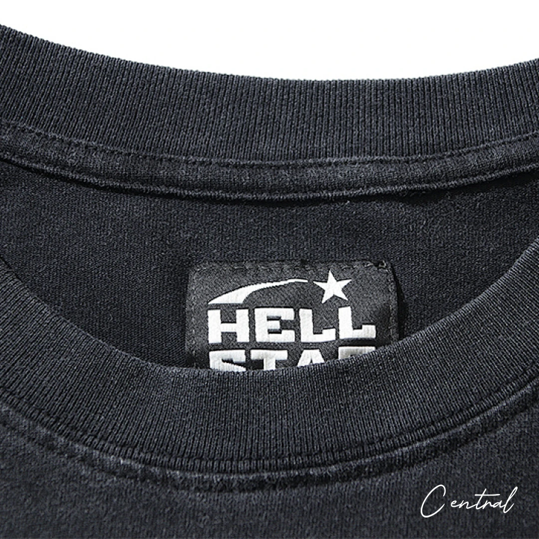 Hellstar Path To Paradise Star T-Shirt - Black