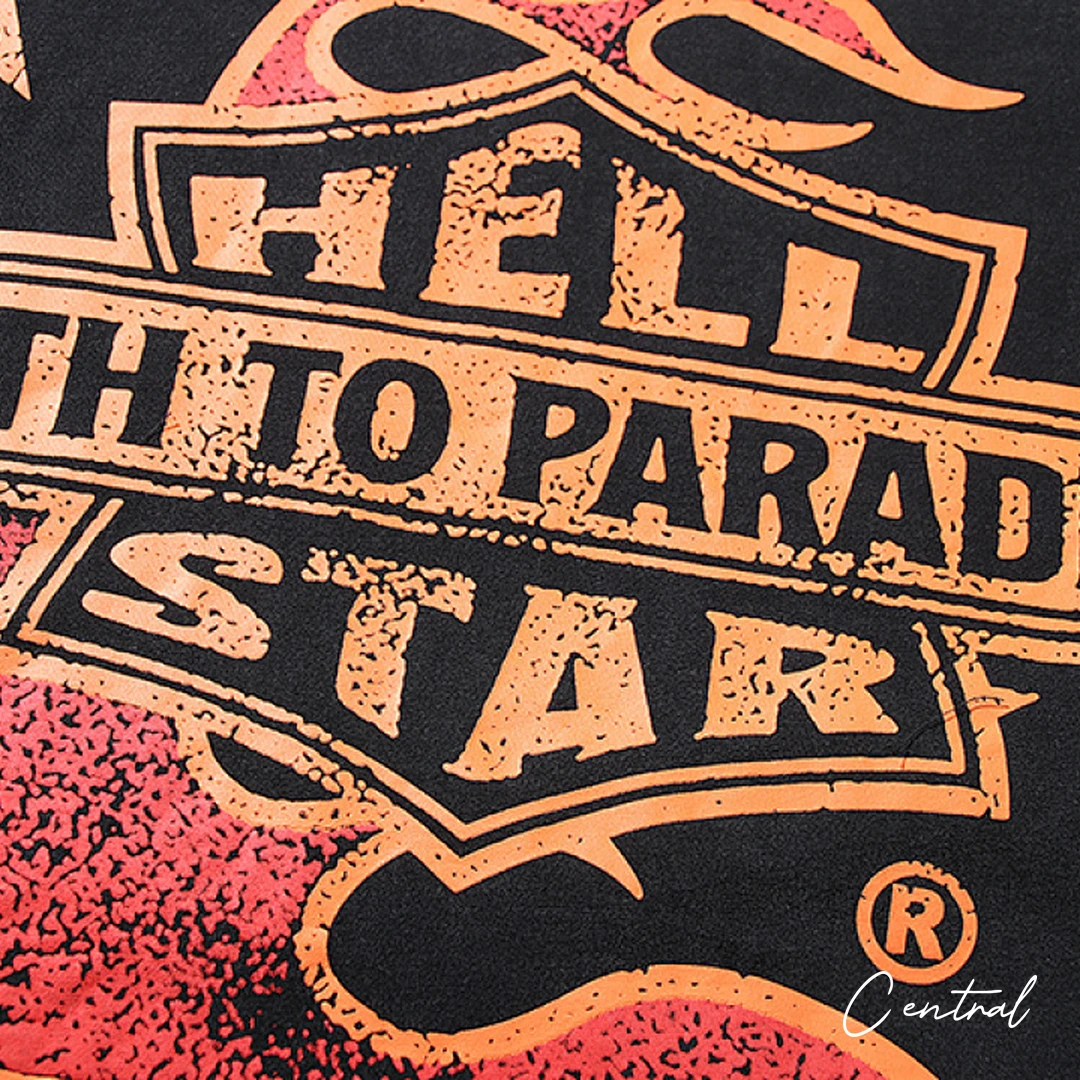 Hellstar Path To Paradise Star T-Shirt - Black