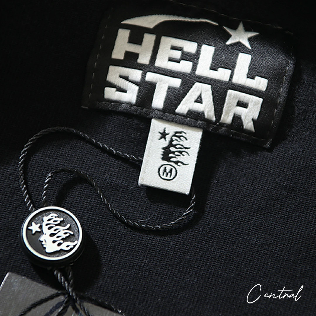 Hellstar Path To Paradise Star T-Shirt - Black