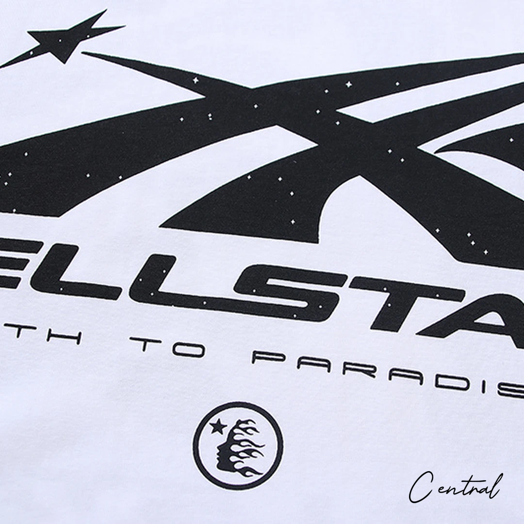 Hellstar Arrow Star Logo T-Shirt - White