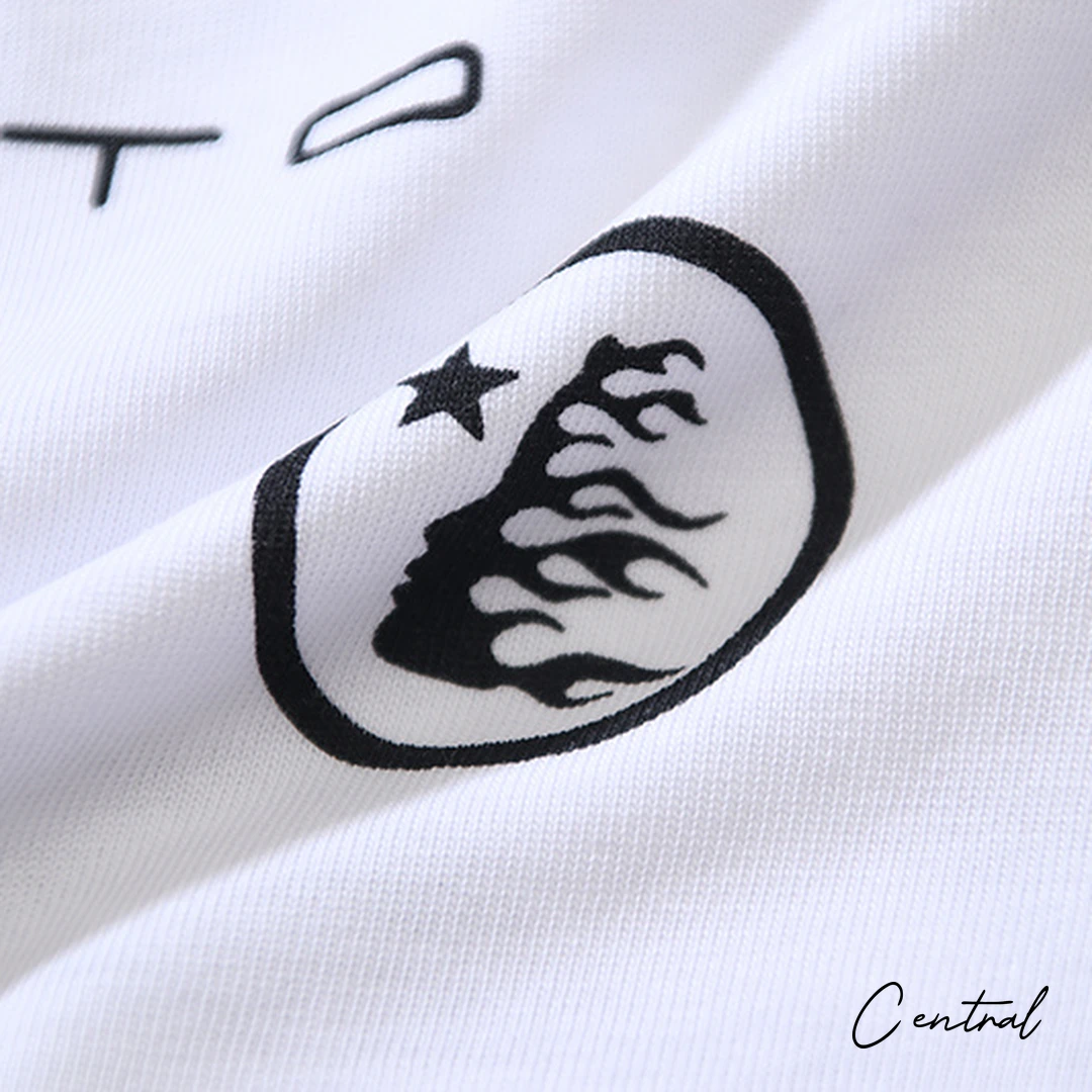 Hellstar Arrow Star Logo T-Shirt - White