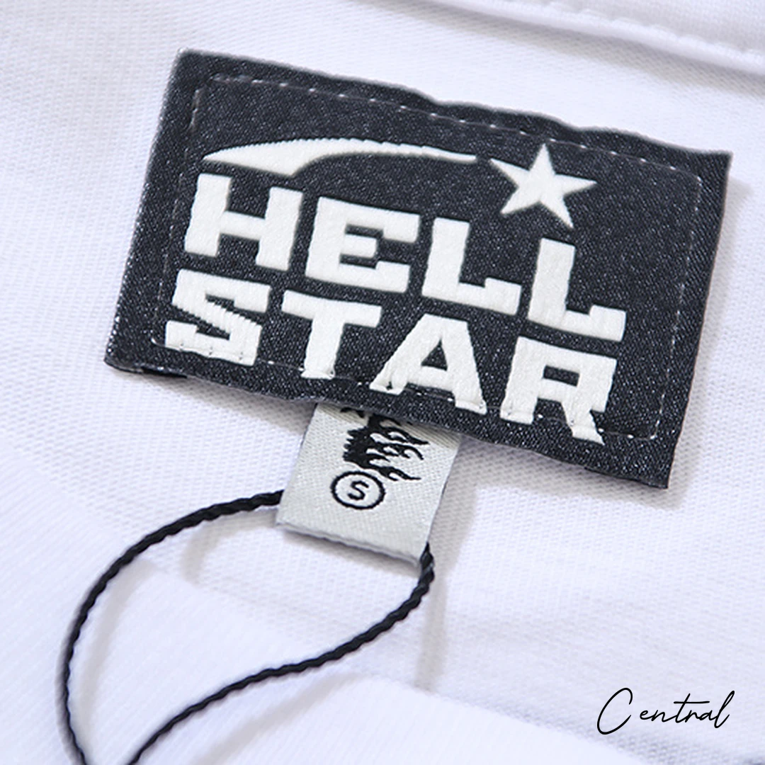 Hellstar Arrow Star Logo T-Shirt - White