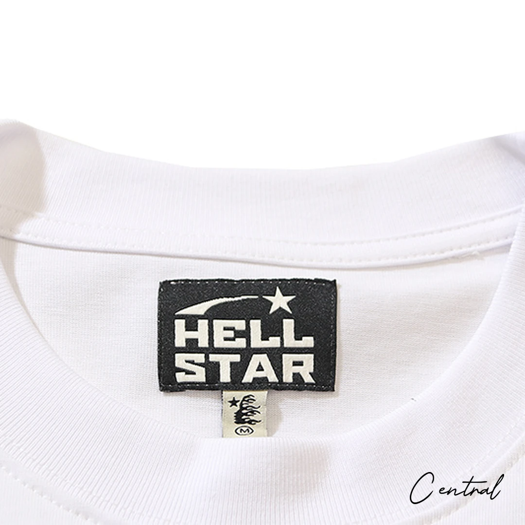 Hellstar If You Dont Like Us Beat Us T-Shirt - White