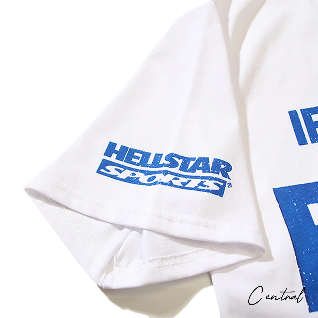 Hellstar If You Dont Like Us Beat Us T-Shirt - White