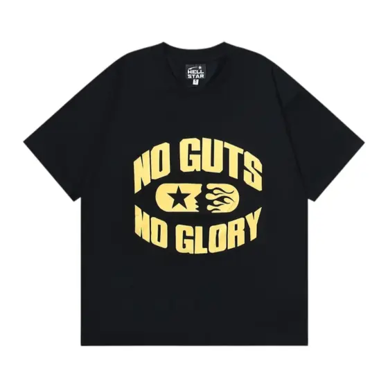 Hellstar No Guts No Glory T-Shirt - Black