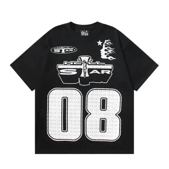 Hellstar Hellstar 08 T-Shirt - Black