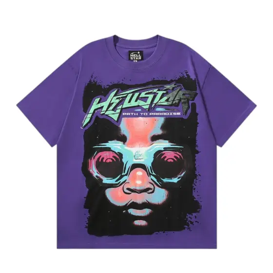 Hellstar Hellstar T-Shirt - Purple