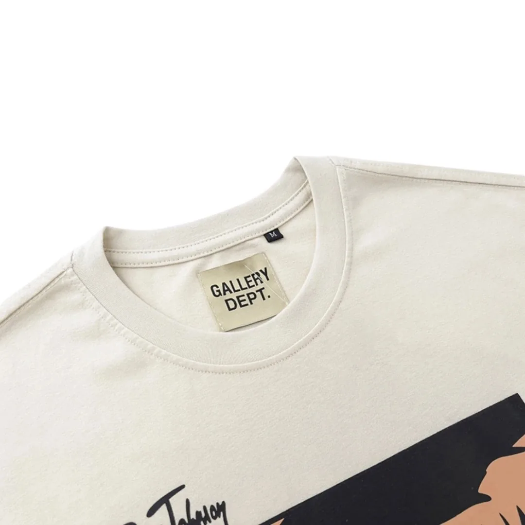 Gallery Dept Dead Batteries Tshirt – Antique White