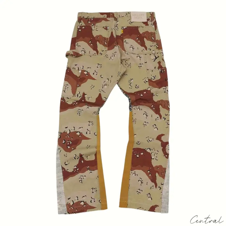 Gallery Dept LA Flare Cargo Pants - Desert Camo