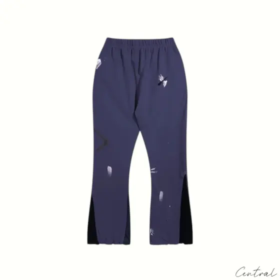 Gallery Dept. Painted Flare Sweat Pants - Navy