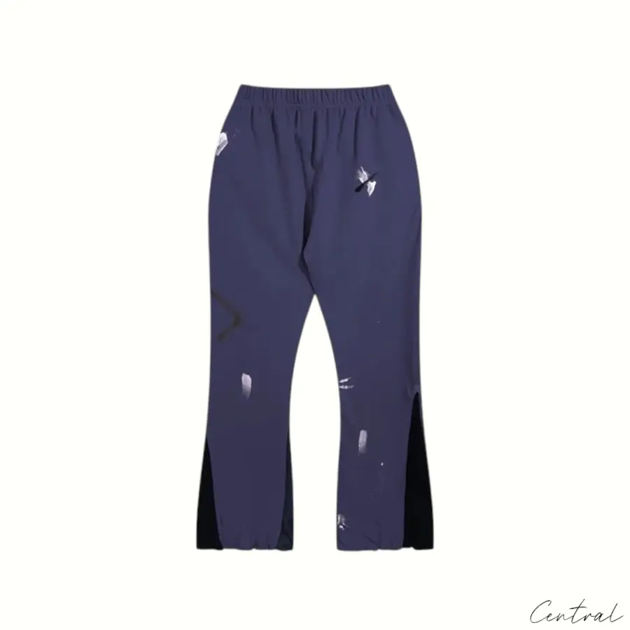 Gallery Dept. Painted Flare Sweat Pants - Navy