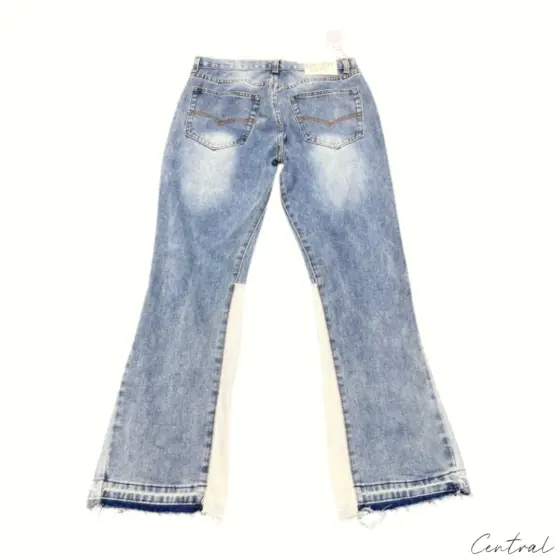 Gallery Dept. Split Flare Denim Jeans – Light Blue