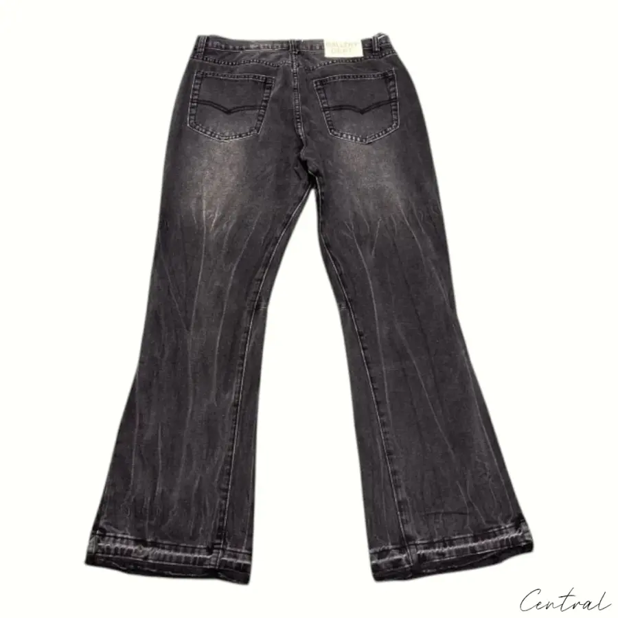 Gallery Dept. Split Flare Denim Jeans – Black