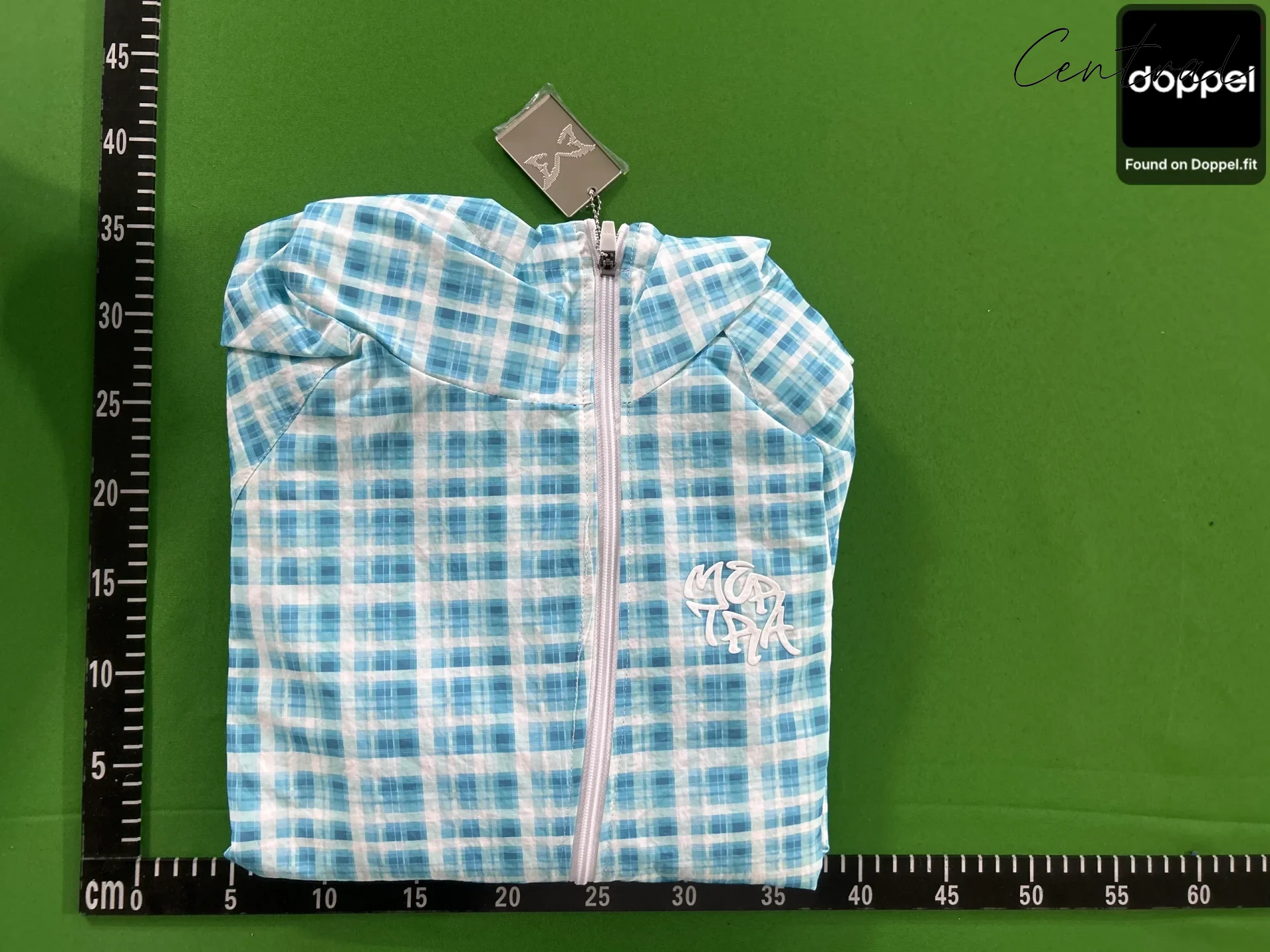 Mertra Hoodie - blue and white