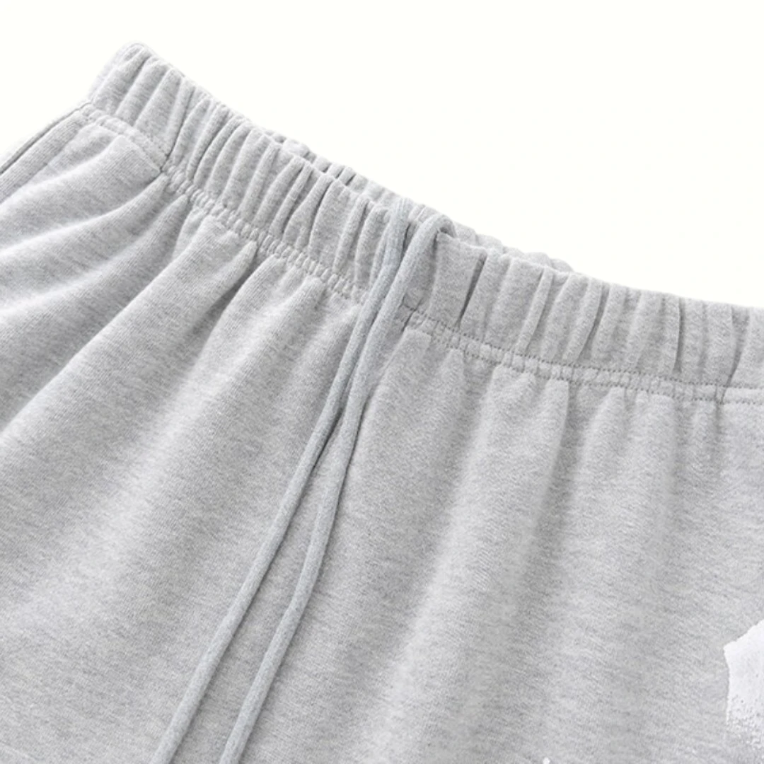 Gallery Dept. Painted Flare Sweat Pants - Gray