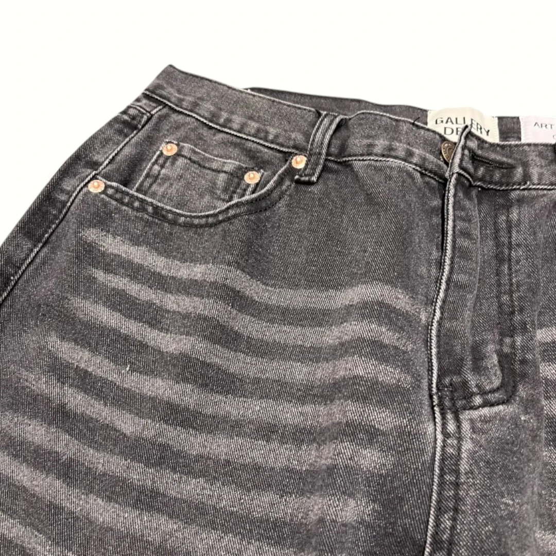 Gallery Dept. Split Flare Denim Jeans – Black