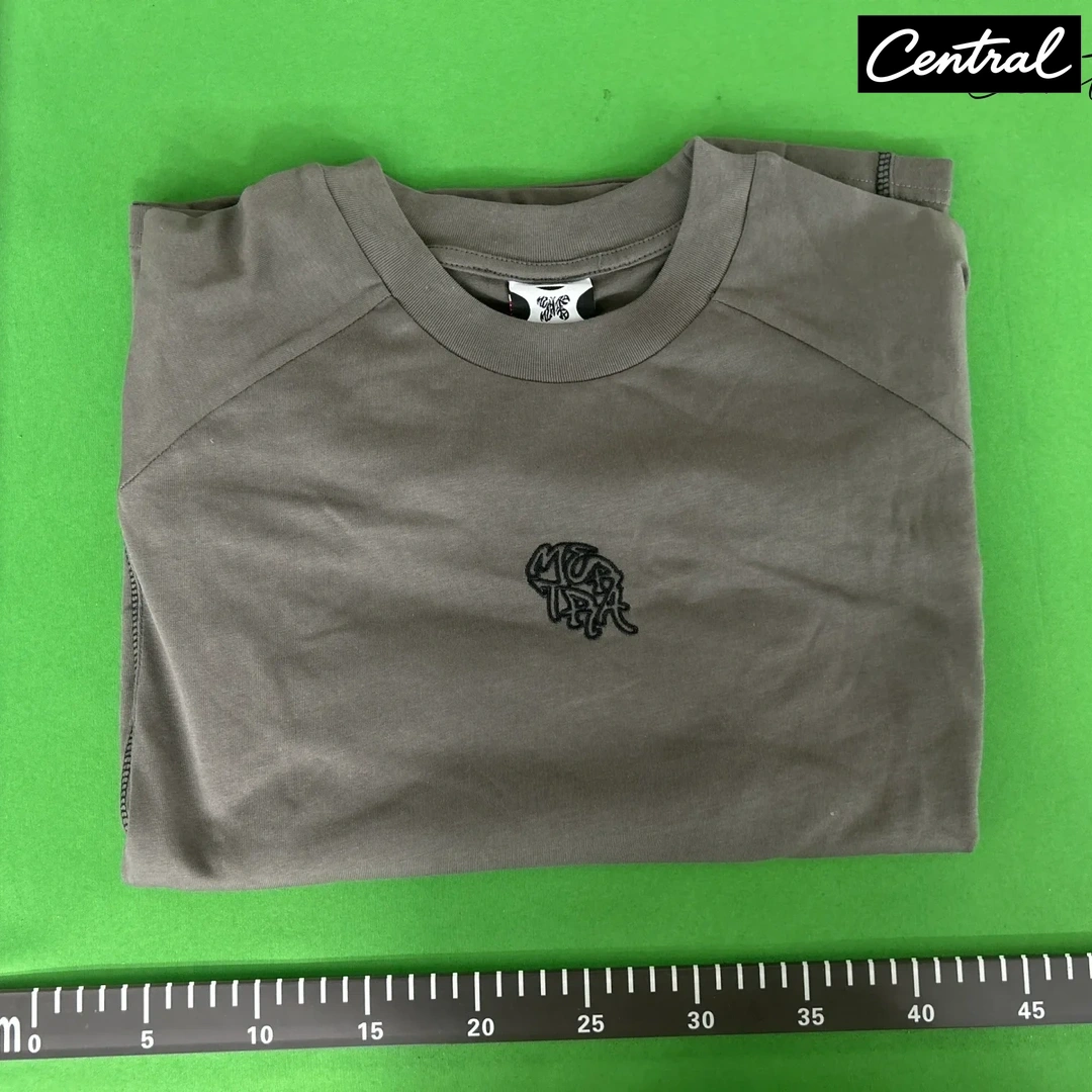 Mertra tshirt - M07 Short Sleeve Cement Gray