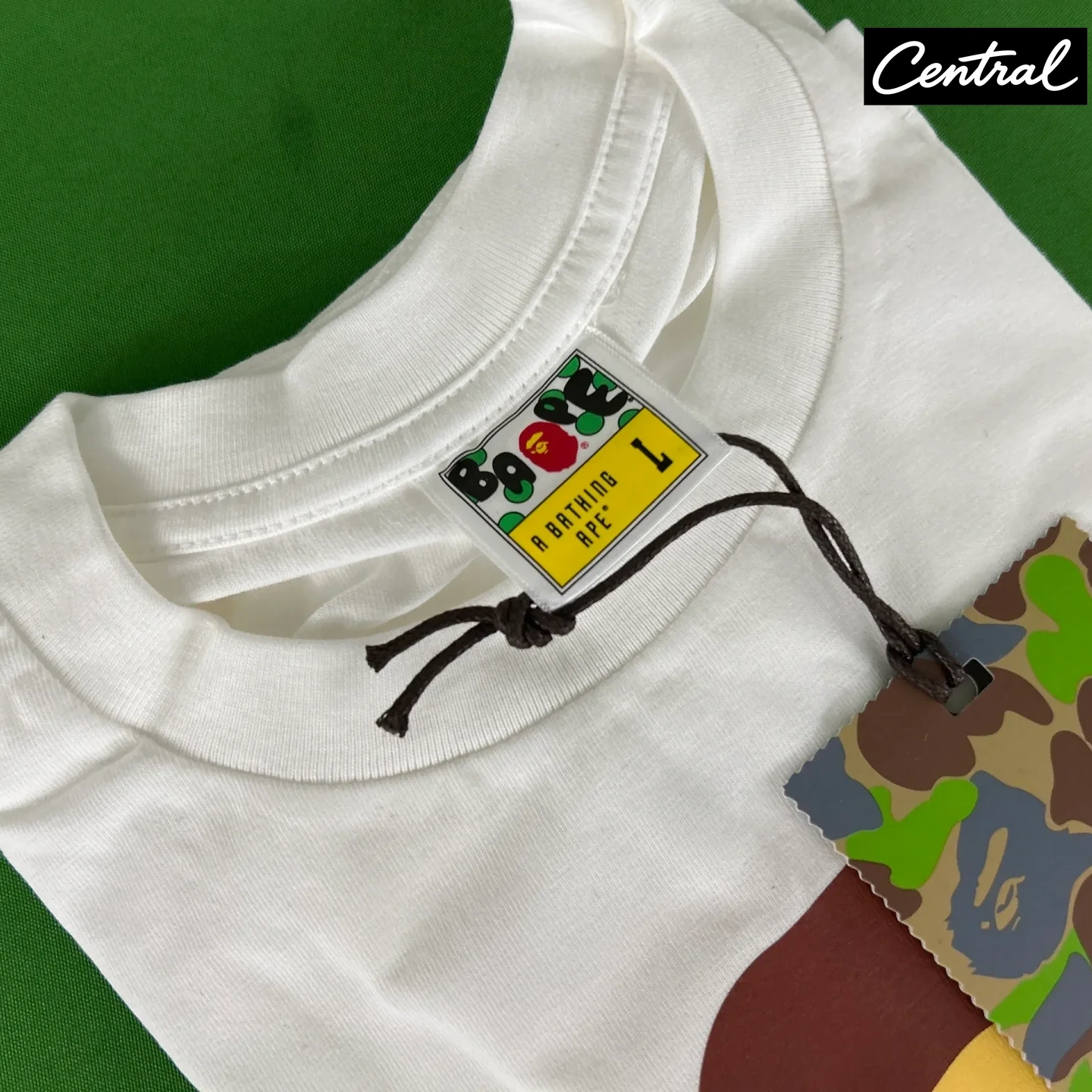 BAPE x Pink Panther Ape Head Tee - white